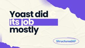 Yoast almost works for your visibility